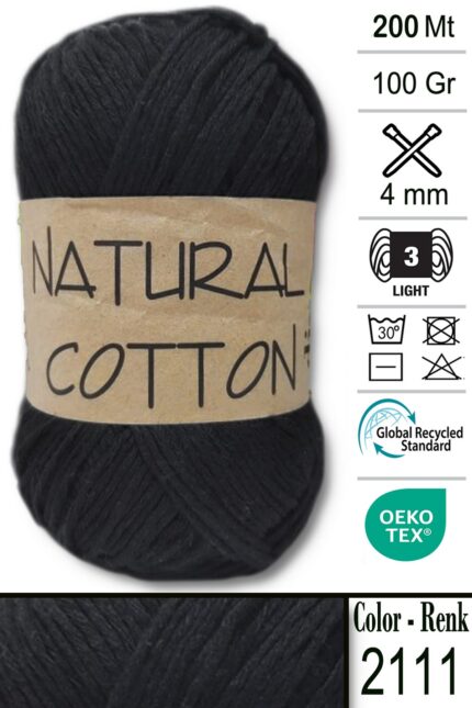 Diva Natural Cotton 2111 Siyah