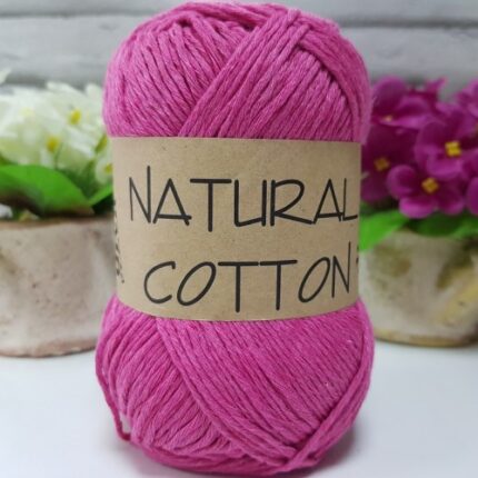 Diva Natural Cotton 2244 Koyu Pembe