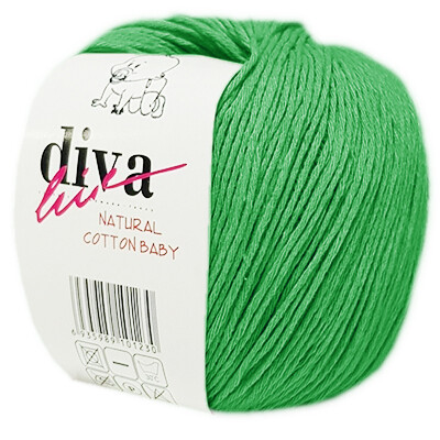 diva natural cotton baby 1969 elma yeşili