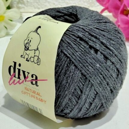 diva natural cotton baby 2108 antrasit