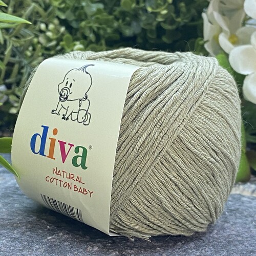 diva natural cotton baby 268 zehir yeşil