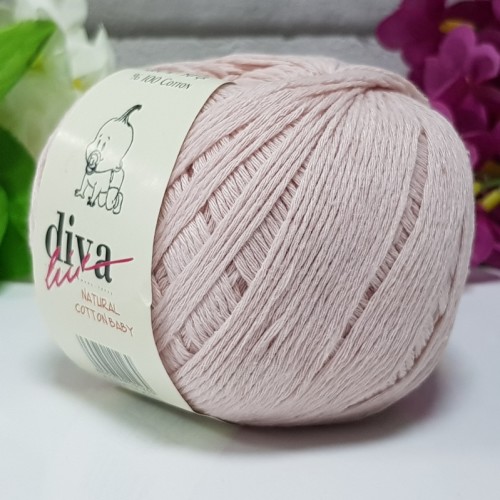 diva natural cotton baby 1003 soft pudra