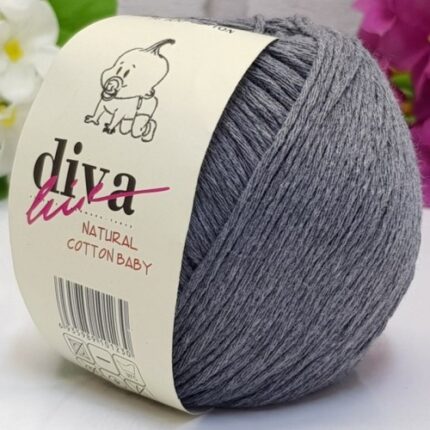 diva natural cotton baby 194 orta gri