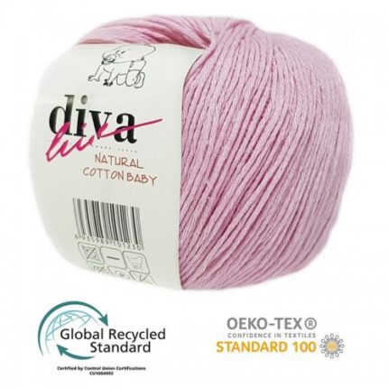 diva natural cotton baby 2130 toz pembe