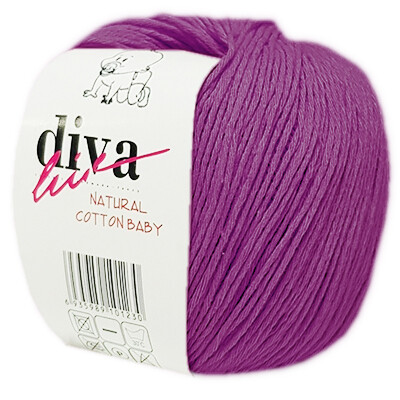 diva natural cotton baby 60