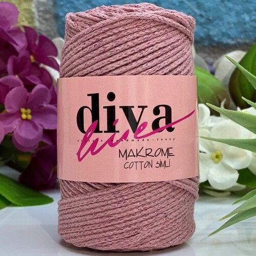 Diva Makrome Cotton Simli 1004 GUL