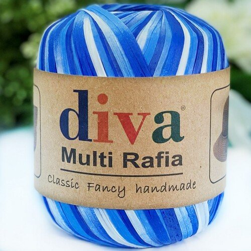 Diva Multi Raffia 50 Gr 307 Okyanus