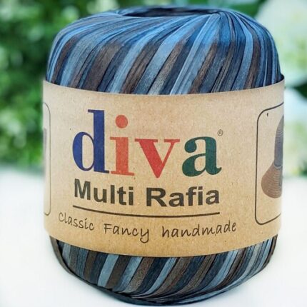 Diva Multi Raffia 50 Gr 301 Fırtına