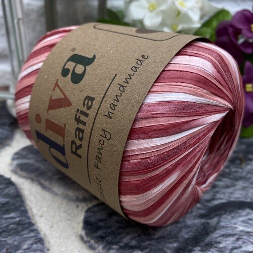 Diva Multi Raffia 50 Gr 309 Kırmızı