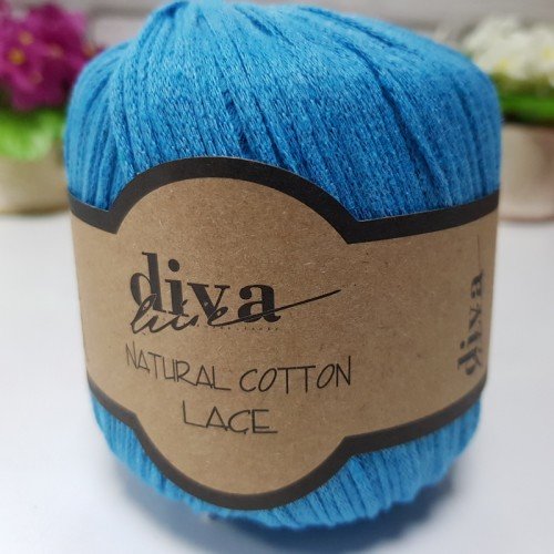 Diva Natural Cotton Lace 2122 Okyanus