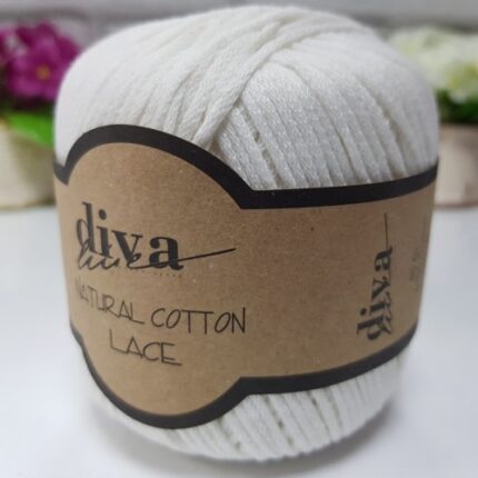 Diva Natural Cotton Lace 288 Krem