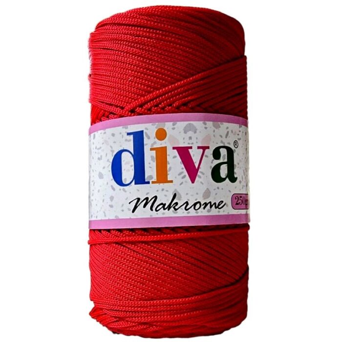 Polip Makrome 250 GR 100 Canlı Kırmızı - Görsel 1