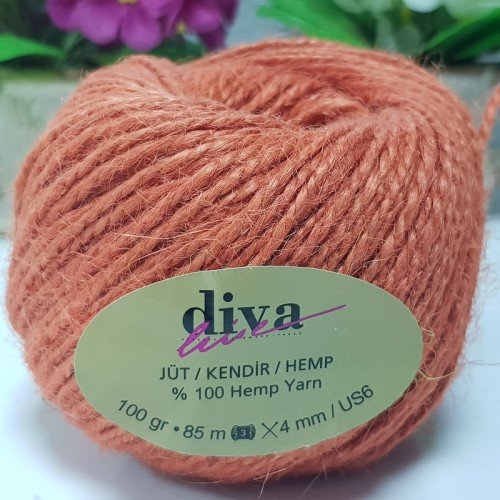 Diva Jüt İpi 05 Turuncu