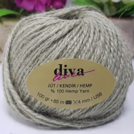 Diva Jüt İpi 19 Küf Yeşili