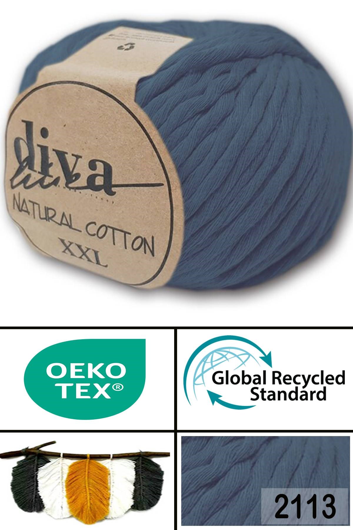 Diva Natural Cotton XXL 2113 Jeans - Görsel 1