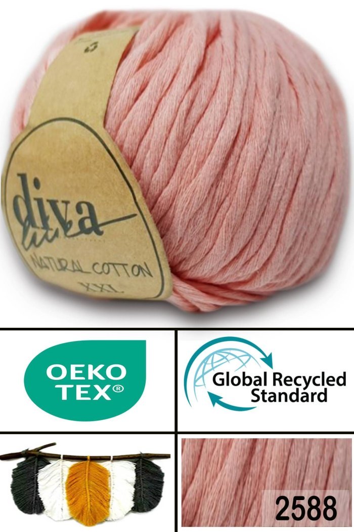 Diva Natural Cotton XXL 2588 Yavruağzı - Görsel 1