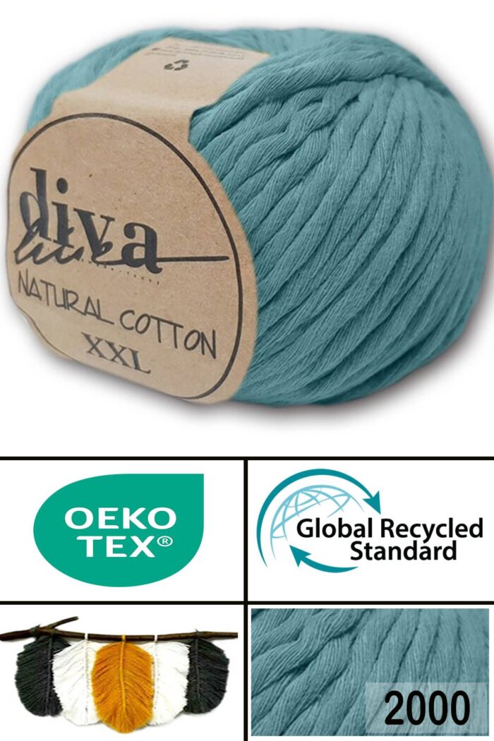 Diva Natural Cotton XXL 2000 - Görsel 1