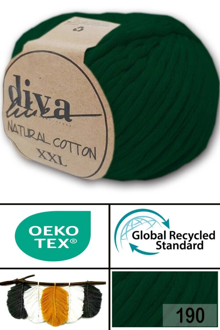 Diva Natural Cotton XXL 190 Ördek Başı - Görsel 1