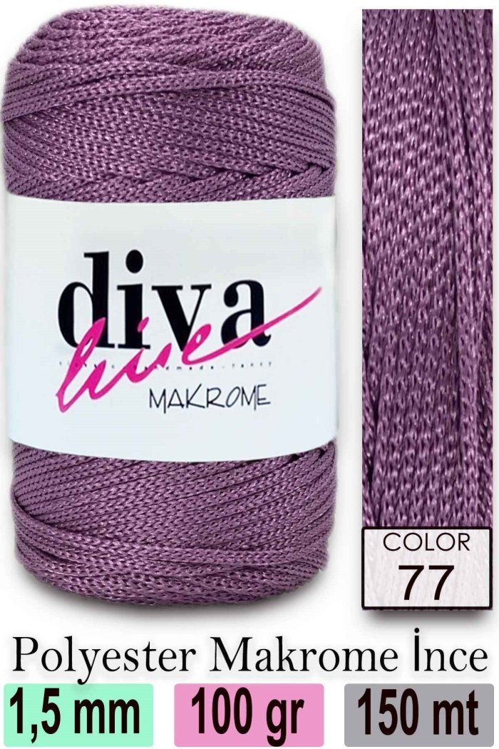 Diva Makrome İpi 77 - Görsel 1