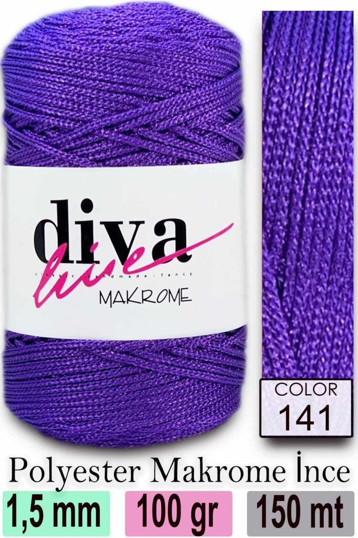 Diva Makrome İpi 141 - Görsel 1