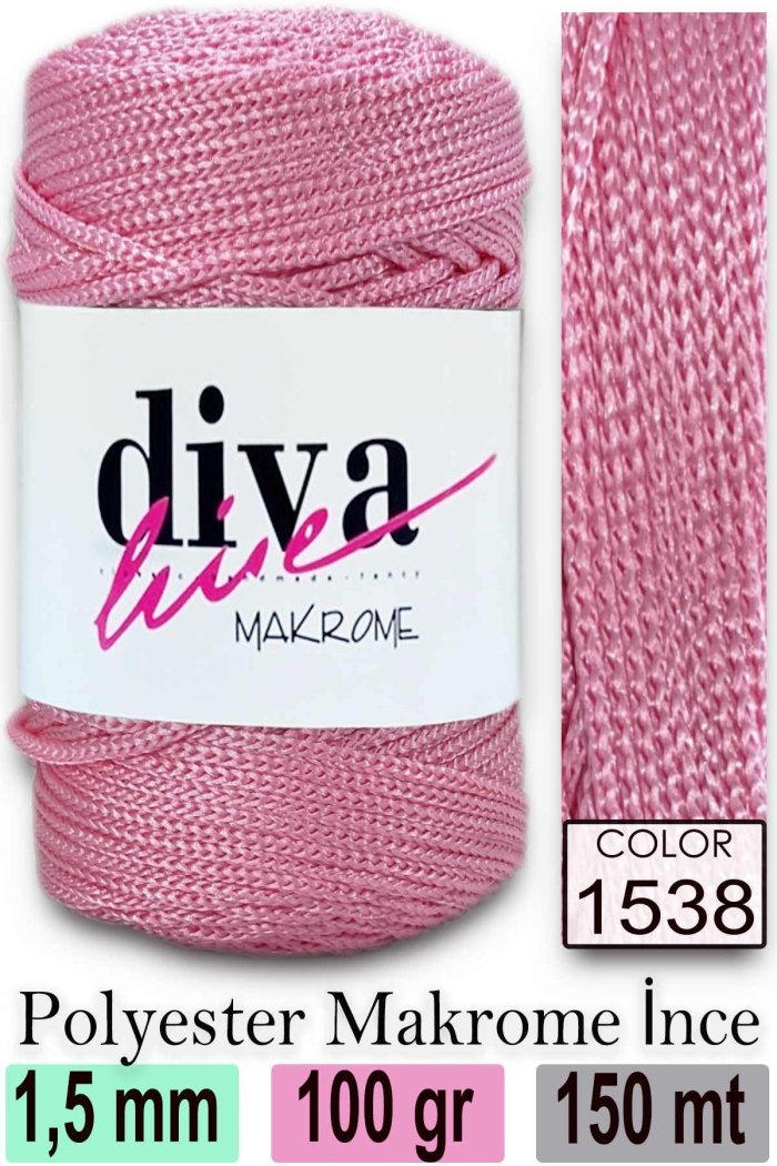 Diva Makrome İpi 1538 - Görsel 1