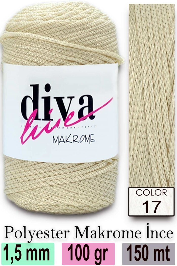 Diva Makrome İpi 17 - Görsel 1