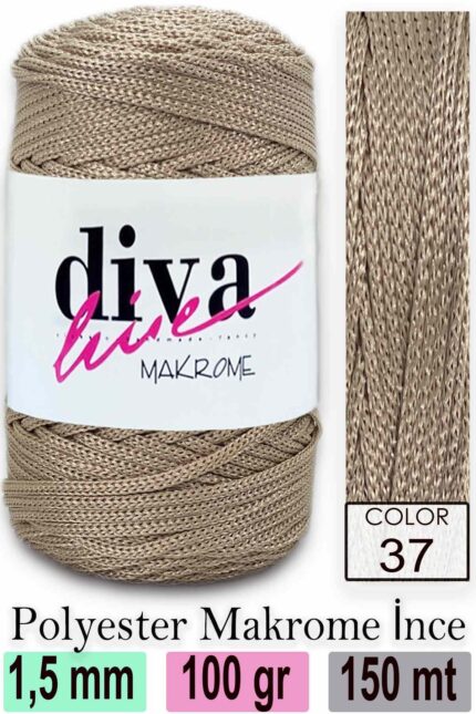 Diva Makrome İpi 37