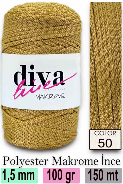 Diva Makrome İpi 50