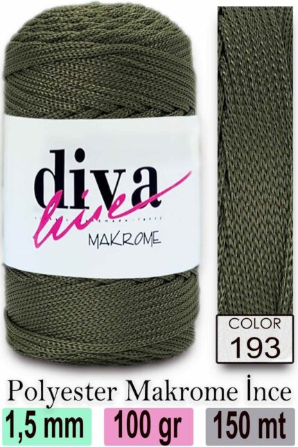 Diva Makrome İpi 193
