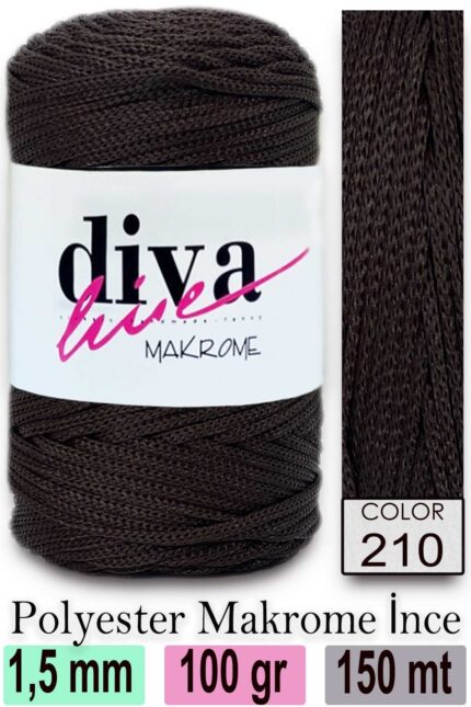 Diva Makrome İpi 210