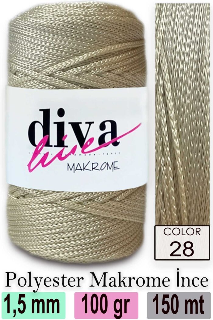 Diva Makrome İpi 28 - Görsel 1