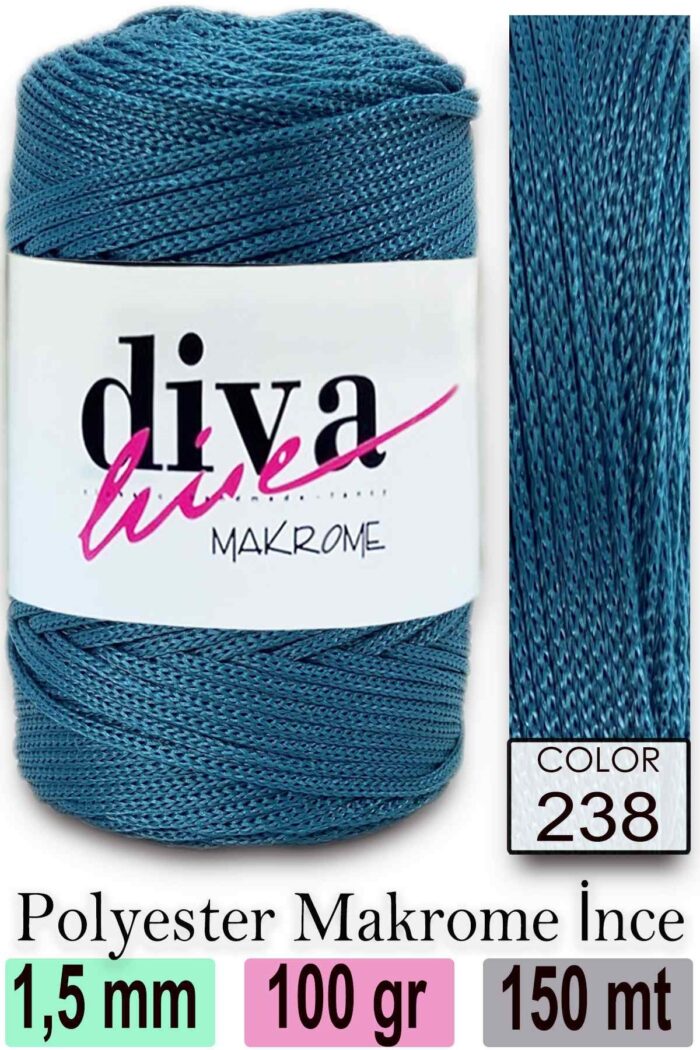 Diva Makrome İpi 238 - Görsel 1