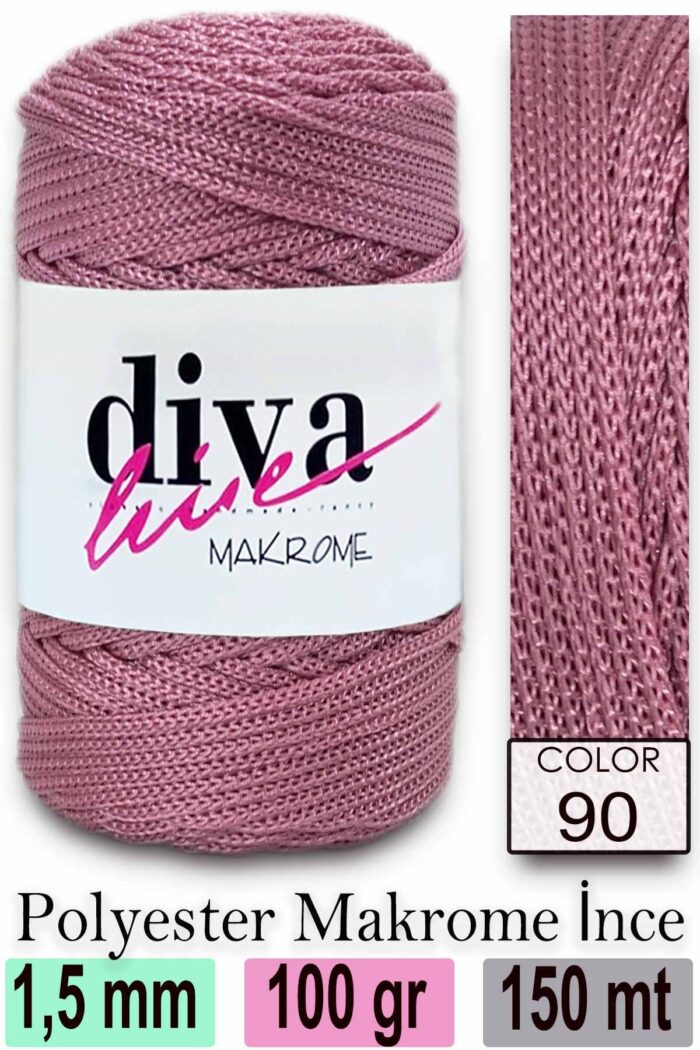 Diva Makrome İpi 90 - Görsel 1
