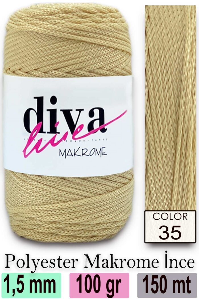 Diva Makrome İpi 35 - Görsel 1
