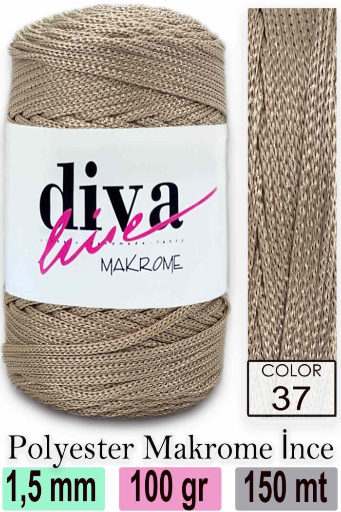 Diva Makrome İpi 37 - Görsel 1