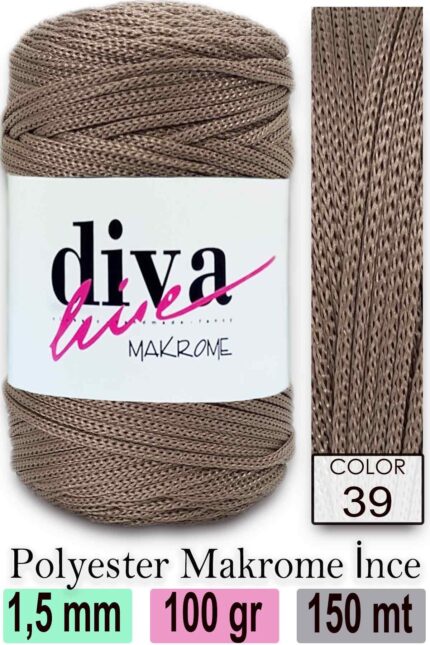 Diva Makrome İpi 39