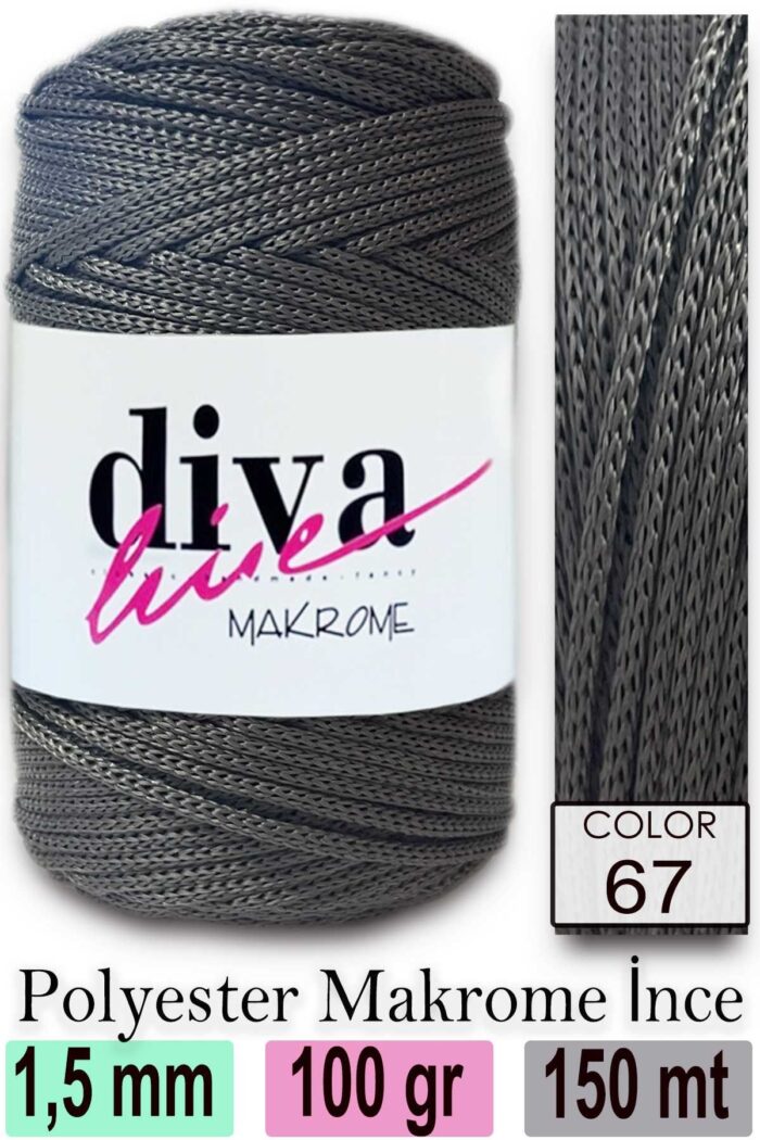 Diva Makrome İpi 67 - Görsel 1