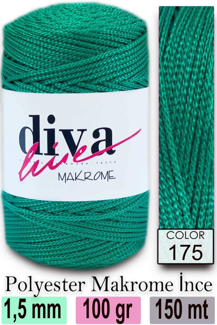 Diva Makrome İpi 175 - Görsel 1