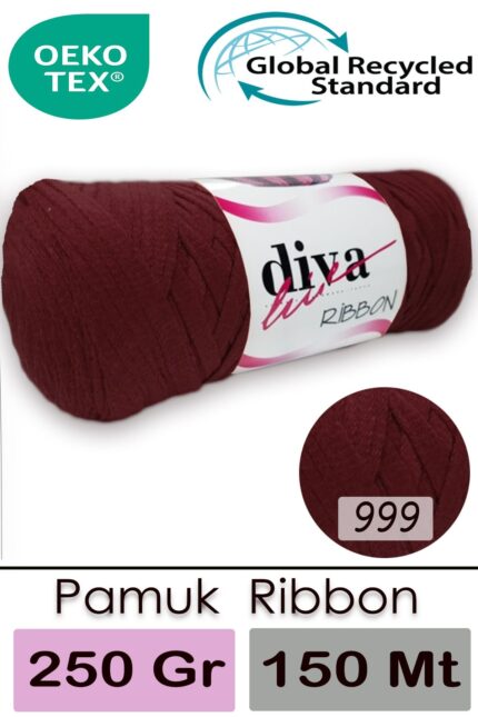 Diva Ribbon 999 Bordo