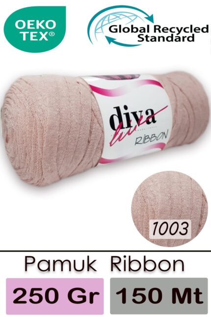 Diva Ribbon 1003 Pudra