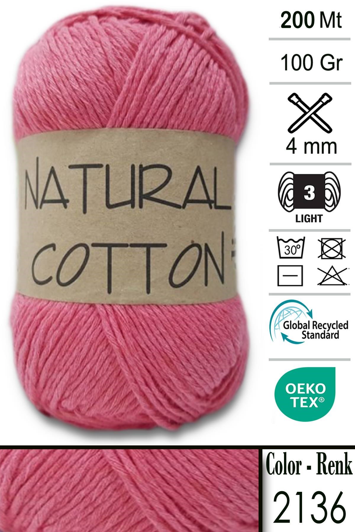 Diva Natural Cotton 2136 Nar Çiçeği - Görsel 1