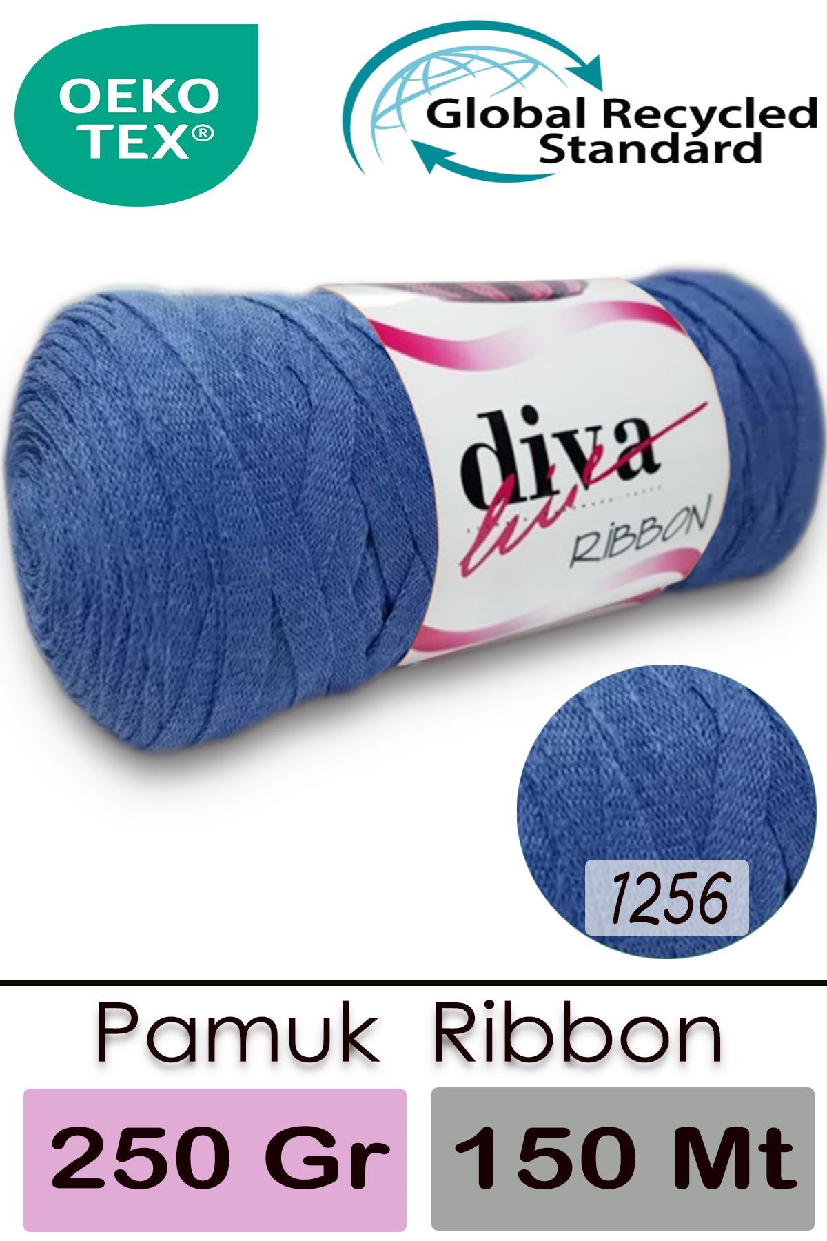 Diva Ribbon 1256 Mavi - Görsel 1