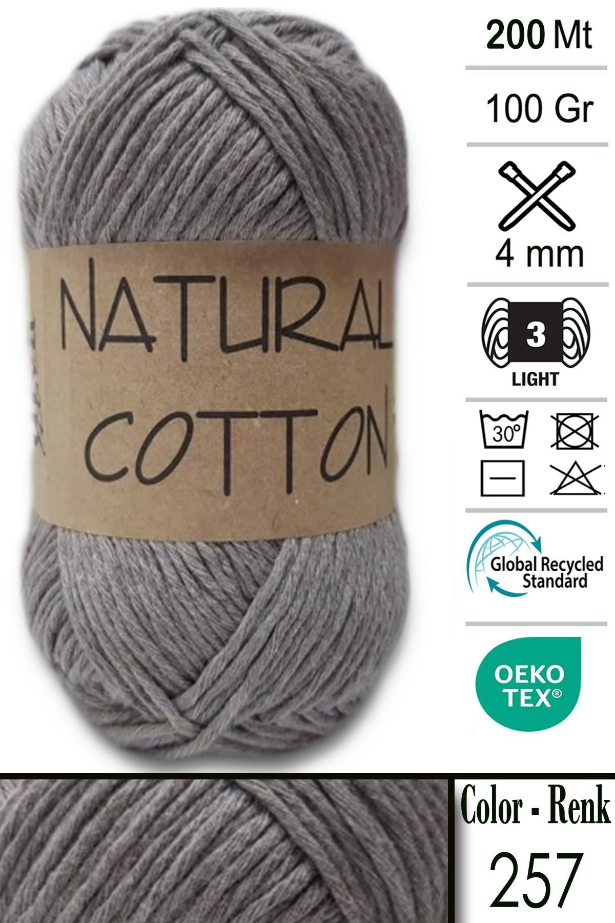 Diva Natural Cotton 257 Vizon - Görsel 1