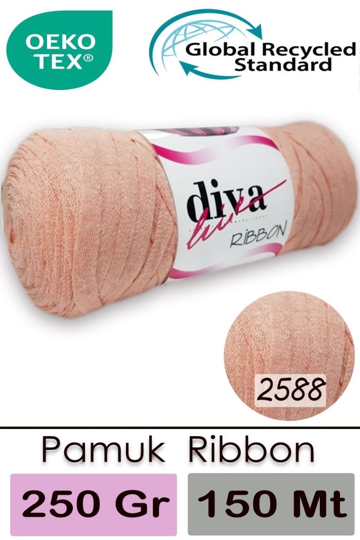 Diva Ribbon 2588 Yavruağzı - Görsel 1