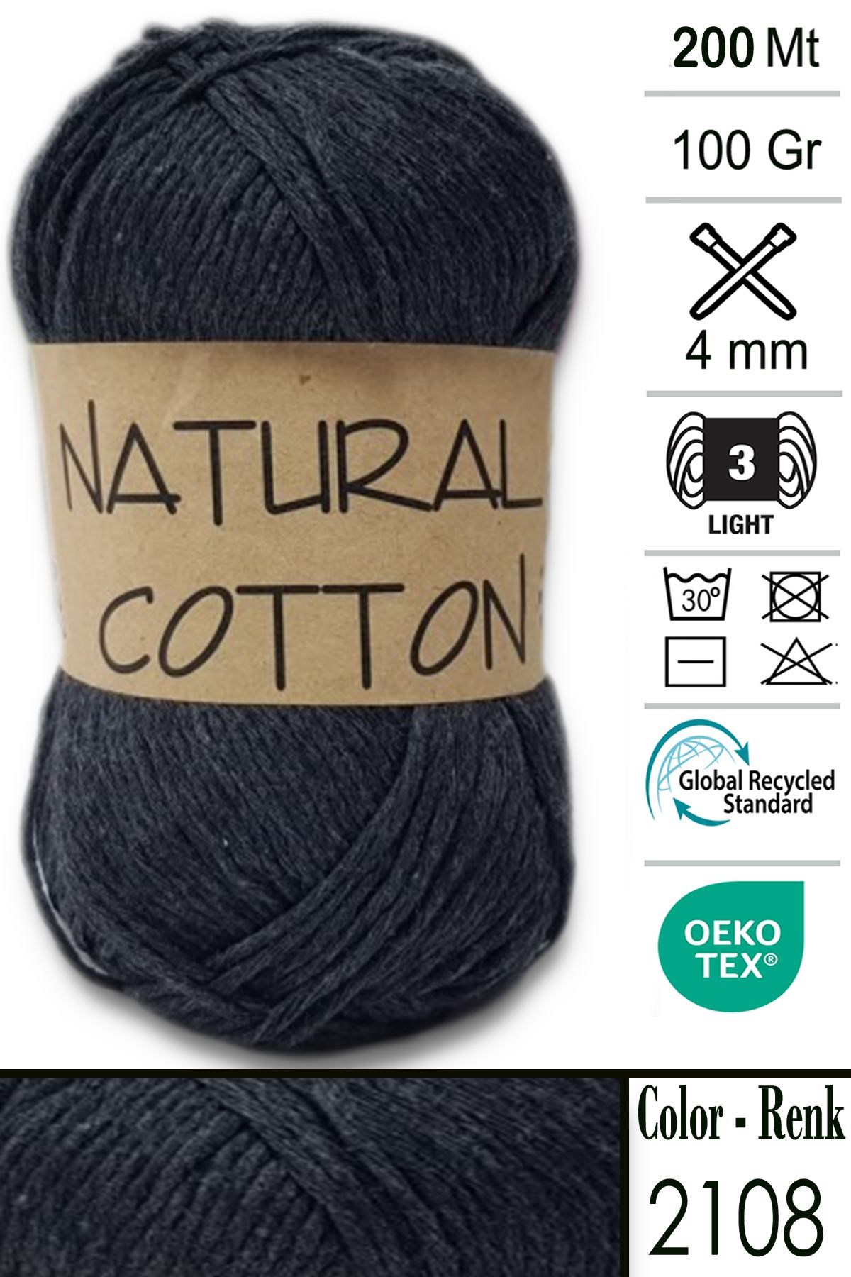 fbb037345c0045a78f94d1a5bb2c90c8.jpg Diva Natural Cotton 2108 Antrasit - Görsel 1