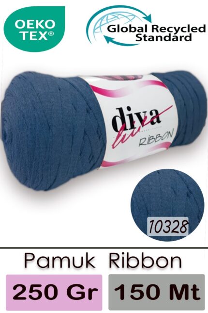 Diva Ribbon 10328 Petrol
