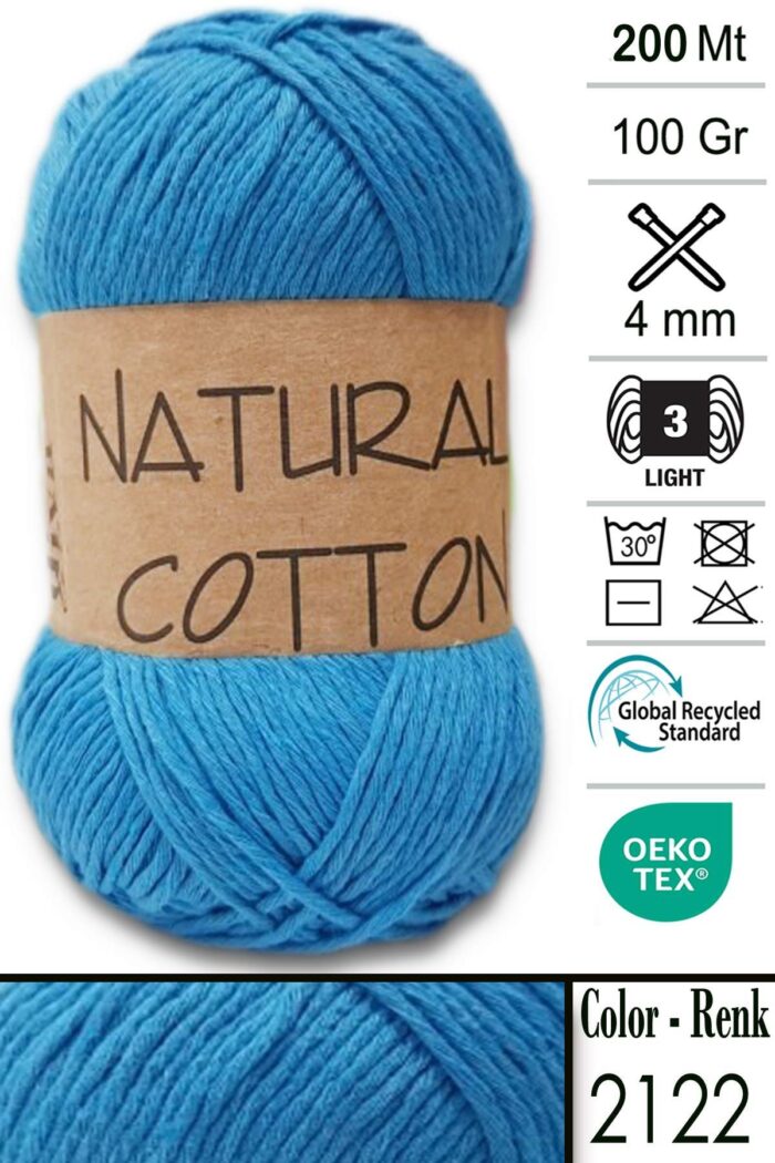 Diva Natural Cotton 2122 Okyanus - Görsel 1