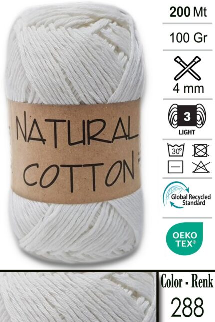 Diva Natural Cotton 288 Kemik