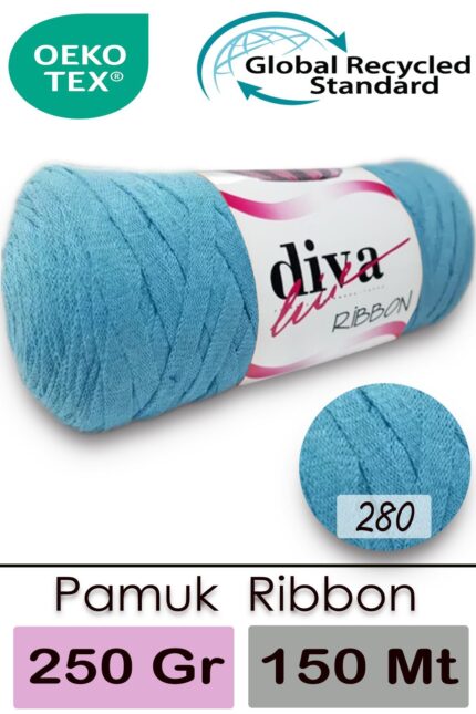 Diva Ribbon 280 Turkuaz