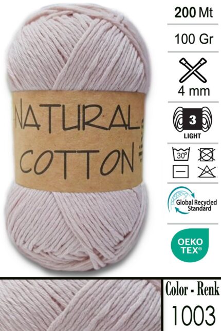 Diva Natural Cotton 1003 Soft Pudra